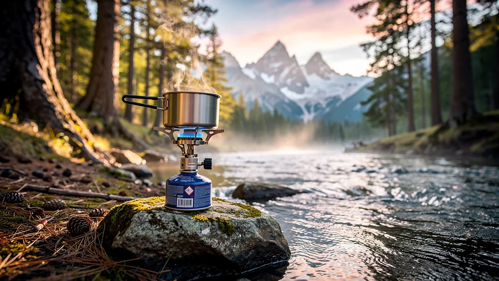 Réchaud camping gaz performant en pleine nature, autonomie et efficacité en conditions réelles